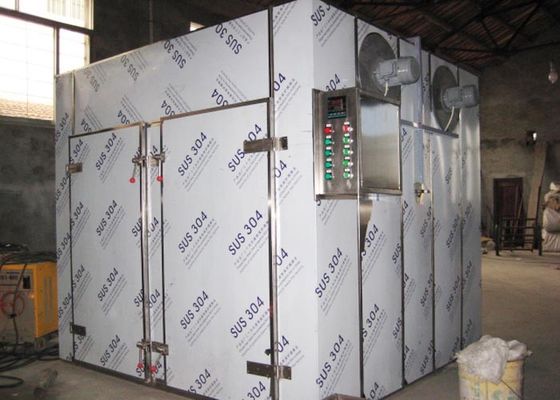 Estufa de la circulación de aire del calentador eléctrico 10-80kg/Batchhot Tray Dryer For Herb Roots