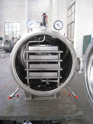 Calefacción de un vapor más seco del vacío industrial de las bandejas de SUS316L 8/de agua caliente