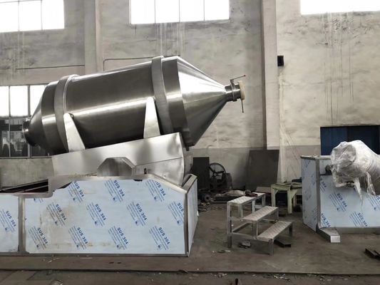 Mezclador industrial del polvo del tambor rotatorio, licuadora farmacéutica del polvo de 100L 1.1KW