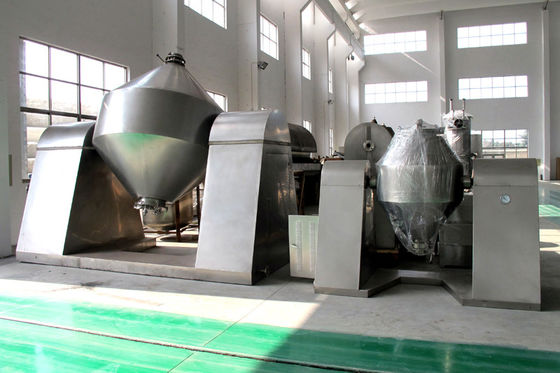 CE ISOChemicals del secador del vacío del cono del doble del tambor rotatorio 150-500kg/Batch que procesa la máquina del secado al vacío