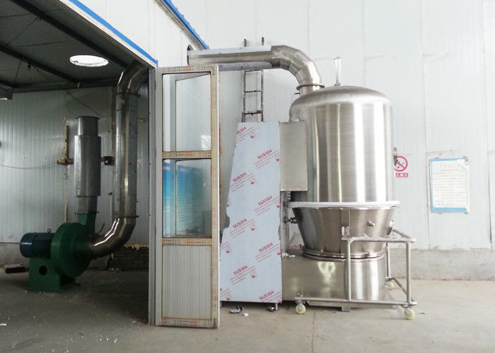 Secadores industriales de la cama flúida 50-120KG/H para el proceso mojado GMP del polvo